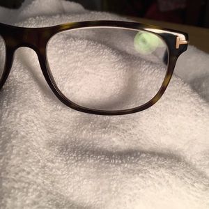 Tom Ford Classic Tortoise Eyeglass Frames  Unisex